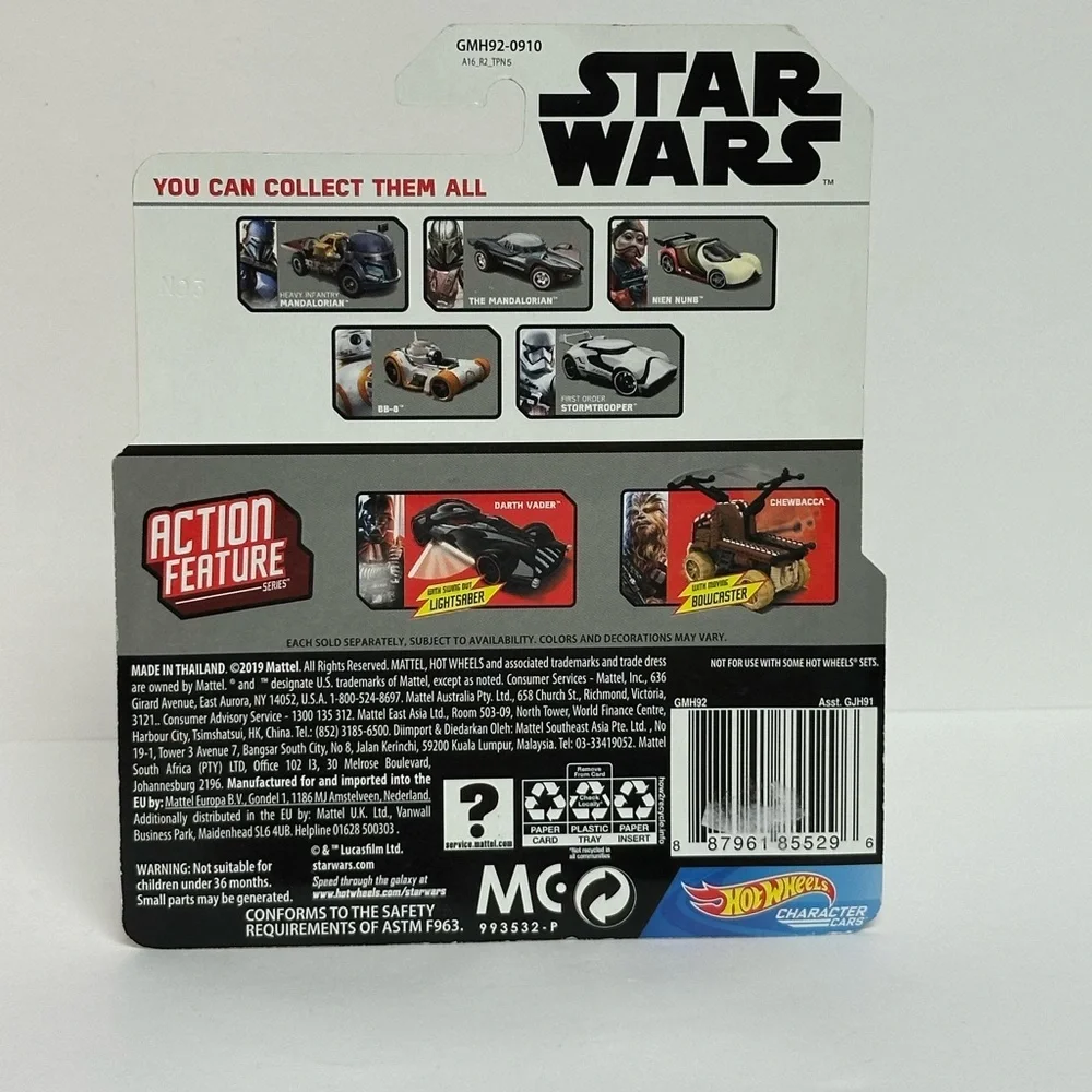 Hot Wheels Star Wars Character Cars Rey 2020 Brand New